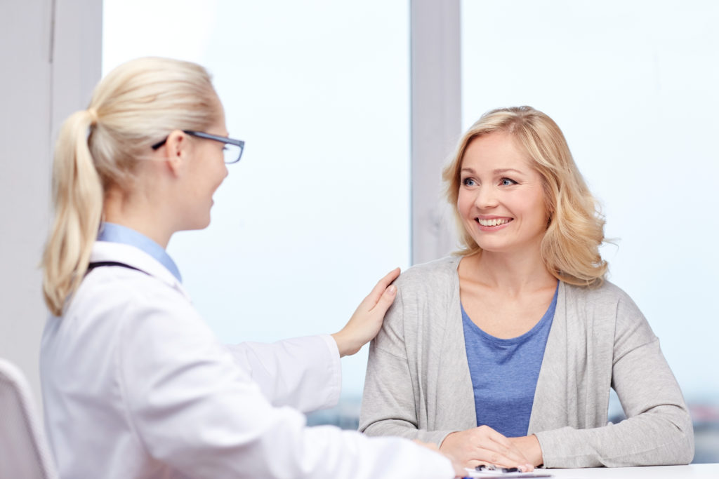 doctor with patient